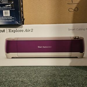 Cricut Explore Air 2- Purple AND SUPPLIES